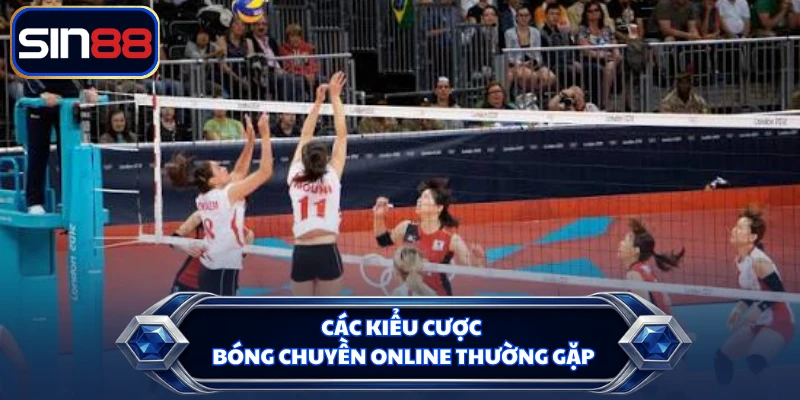 Các kiểu cược bóng chuyền online thường gặp